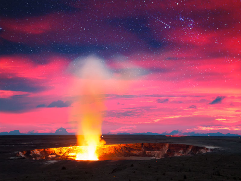 Explore The Night Volcano Tour